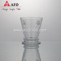 Whisky glass classic design crystal clear glass cup